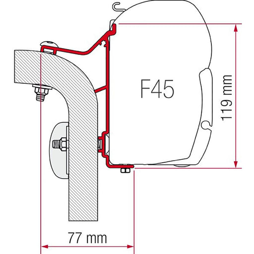 Fiamma Adaptor Hymer B Klasse 3 5m: Quality Gear for Your Dream Camper Fiamma - Dynamic Drive