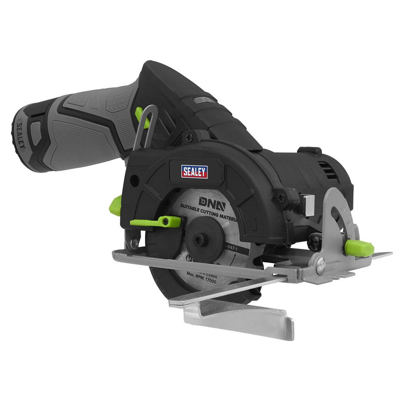 Sealey Cordless Circular Saw85mm 10.8V SV10.8 Series Body Only CP108VCSBO Sealey - Dynamic Drive