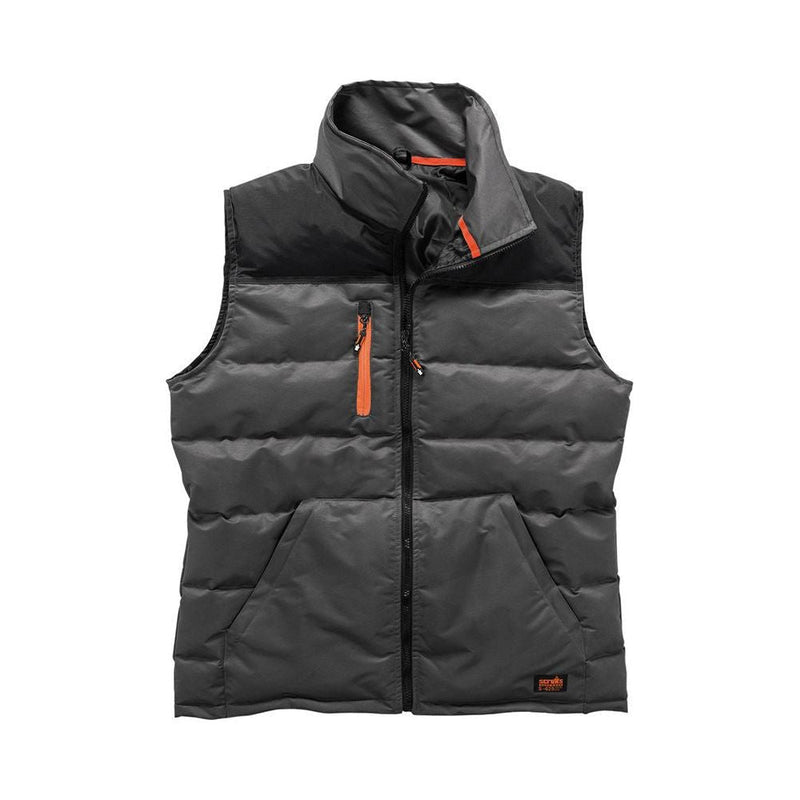 Scruffs Worker Body Warmer Charcoal XXL Scruffs - Dynamic Drive