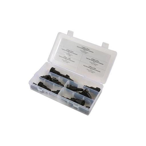 Connect Assorted Straight Fuel Line Quick Connectors 15pc 34031 Tool Connection - Dynamic Drive