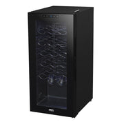 Baridi 18 Bottle Wine Fridge & Cooler - Black DH6 Baridi - Dynamic Drive