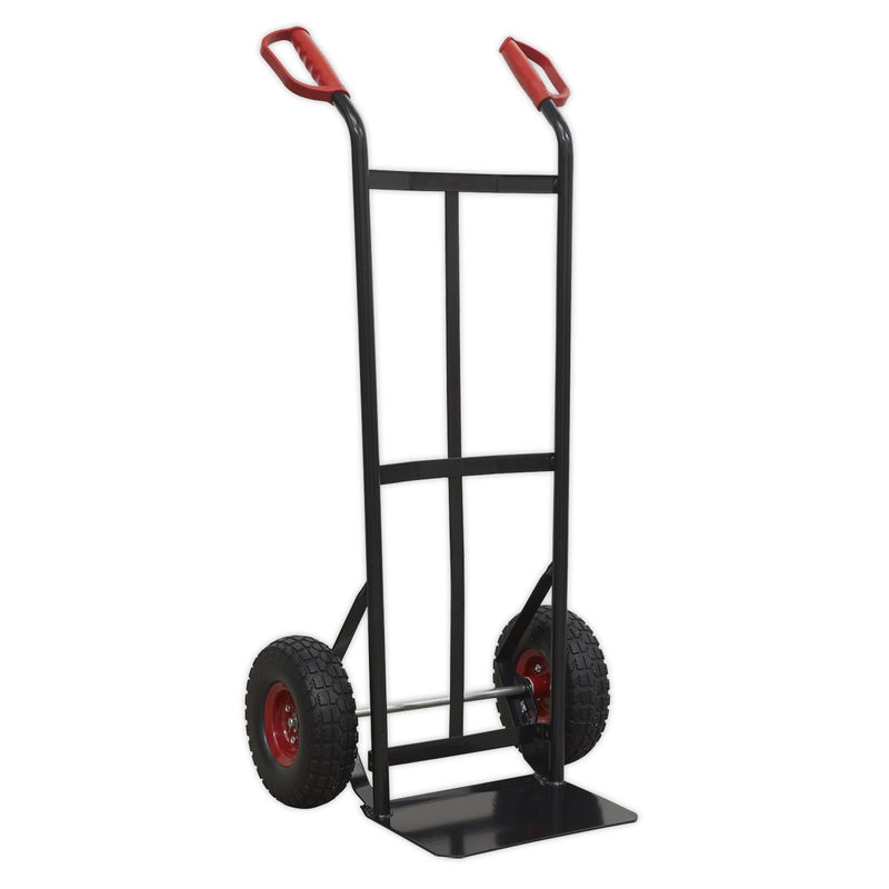 Sealey Heavy-Duty Sack Truck with PU Tyres 250kg Capacity CST987HD Sealey - Dynamic Drive
