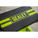 Sealey Mechanic's Utility Seat Deluxe Hi-Vis Green SCR9HV Sealey - Dynamic Drive
