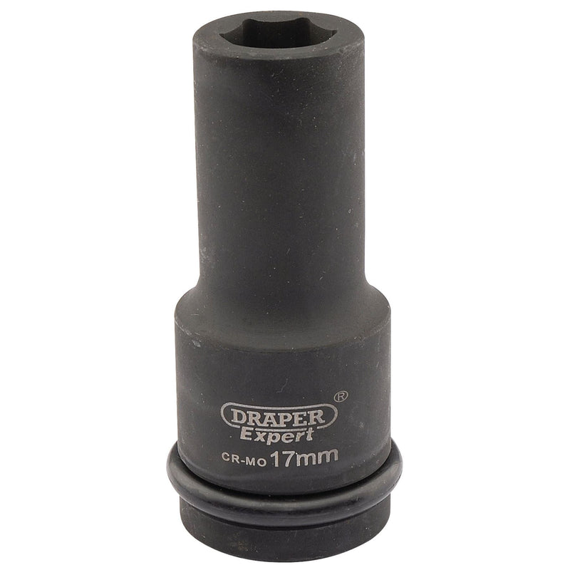 Draper Expert HI-TORQ 6 Point Deep Impact Socket, 3/4" Sq. Dr., 17mm Draper - Dynamic Drive