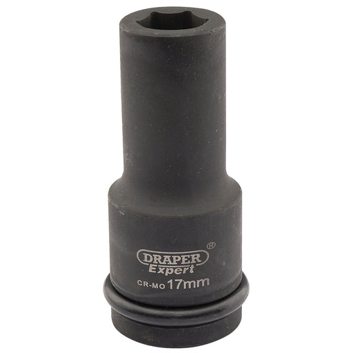 Draper Expert HI-TORQ 6 Point Deep Impact Socket, 3/4" Sq. Dr., 17mm Draper - Dynamic Drive