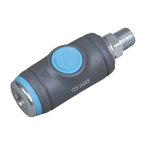PCL PCL Push Button Safety Coupling Body Male 1/4"BSPT AC102 PCL - Dynamic Drive