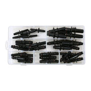 Connect Straight Fuel Line Pipe Connectors Assortment 35pc 34032 Tool Connection - Dynamic Drive