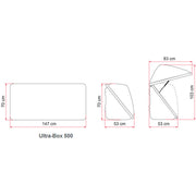 Fiamma Ultra Box 500 Rear Mount Storage Caravan Motorhome Carry Bike 04148-01 Fiamma  - Dynamic Drive