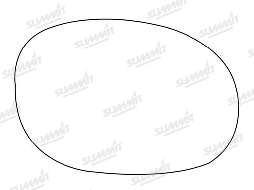 Summit Heated Base Plate With Standard Mirror Glass fits Peugeot 206 RHS Summit - Dynamic Drive