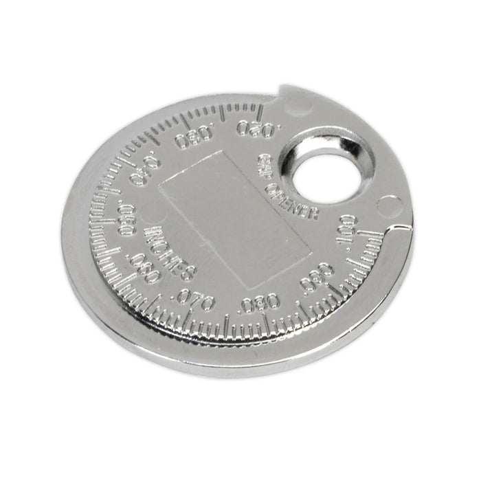 Sealey Spark Plug Gapper Circular Ramp Type 0.6-2.4mm-0.020"-0.100" VS119 Sealey  - Dynamic Drive