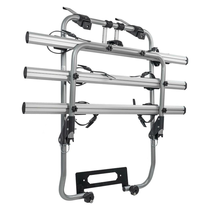Menabo Bike Rack Cycle Carrier Tailgate Fits Vw T6 Transporter Campervan ukcampingandleisure  - Dynamic Drive