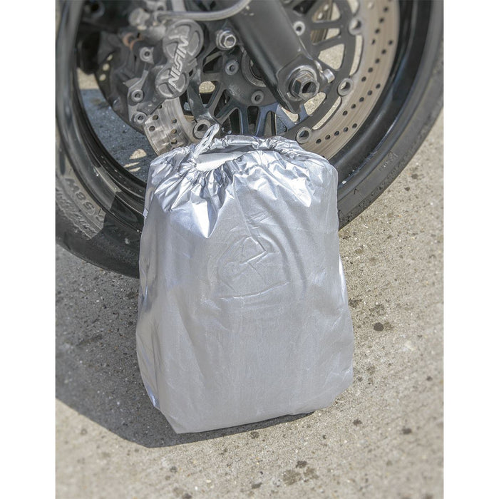 Sealey Motorcycle Cover Medium 2320 x 1000 x 1350mm MCM Sealey - Dynamic Drive