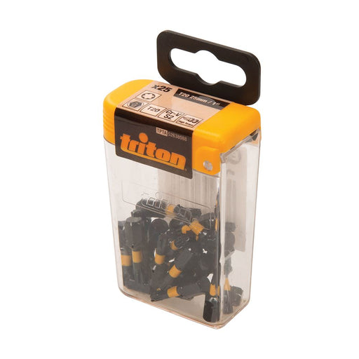 Triton T20 Screwdriver Impact Bit 25pk T20 25mm Triton - Dynamic Drive