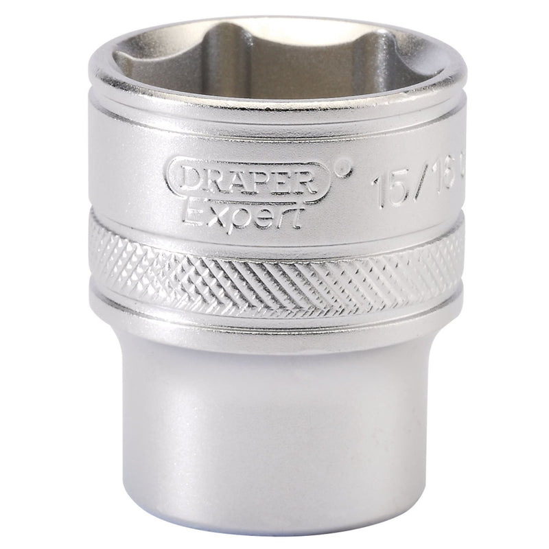 Draper 6 Point Imperial Socket, 1/2" Sq. Dr., 15/16" 16633 Draper - Dynamic Drive