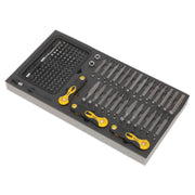 Sealey Tool Tray with Specialised Bits & Folding Hex Keys 192pc S01126 Sealey - Dynamic Drive