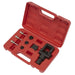 Sealey Motorcycle Chain Splitter & Riveting Tool Set Heavy-Duty SMC4 Sealey - Dynamic Drive