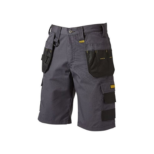 Dewalt Power Tools Cheverley Lightweight Grey Polycotton Shorts Waist 38in DeWALT Power Tools - Dynamic Drive