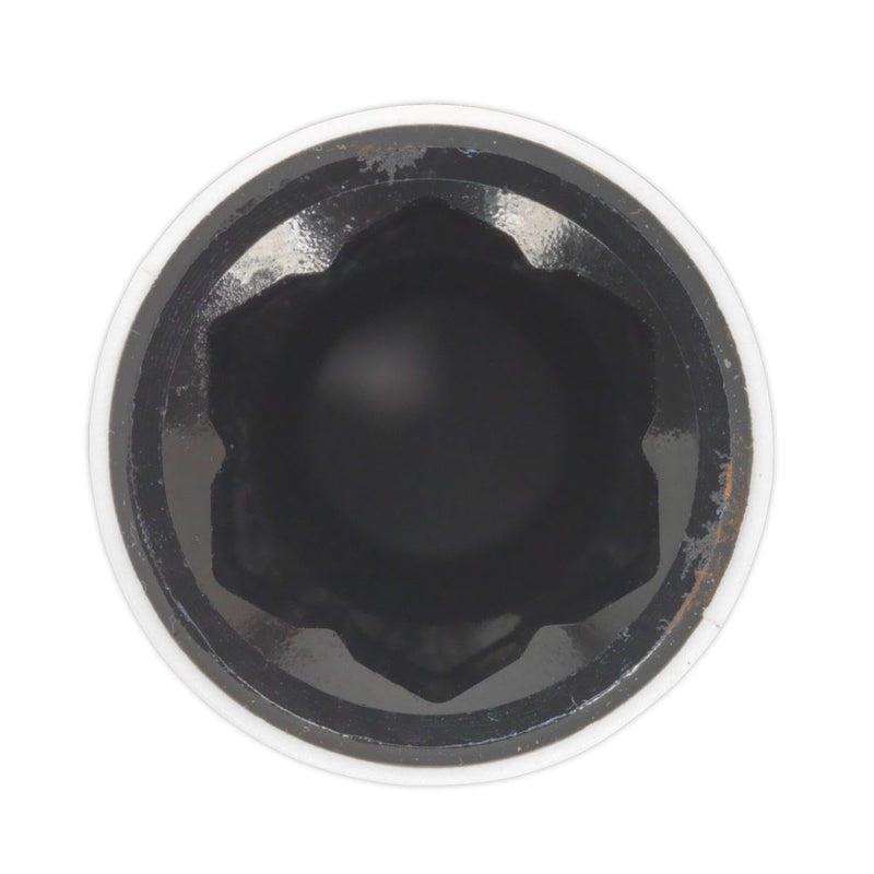 Sealey Alloy Wheel Impact Socket 1/2"Sq Drive Star Profile for Mercedes SX0417 Sealey - Dynamic Drive