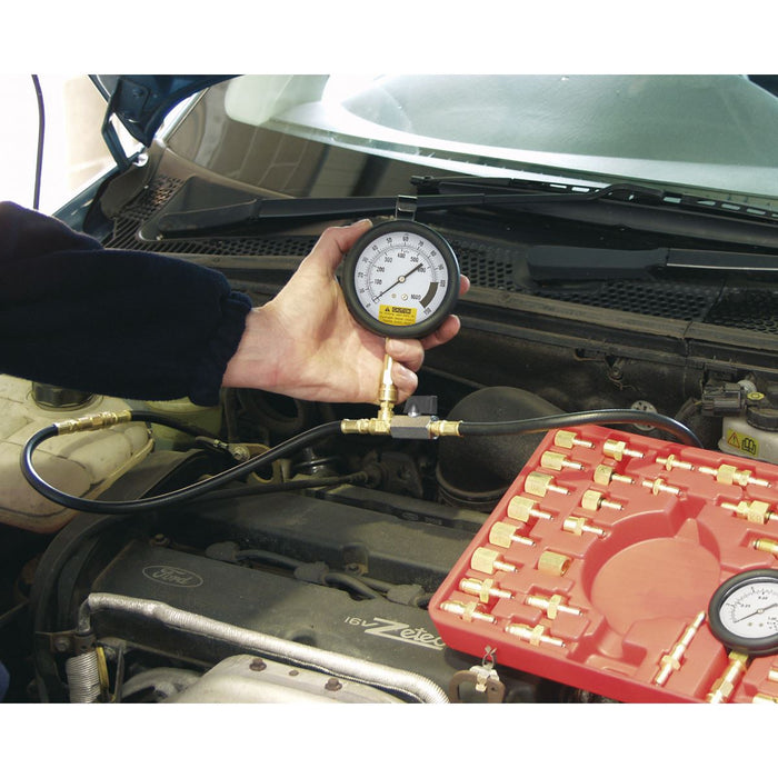 Sealey Fuel Injection Pressure Test Kit VSE210 Sealey - Dynamic Drive