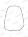 Summit Stick-On Commercial Mirror Glass fits Ford Transit Courier 14 to 17 RHS Summit - Dynamic Drive