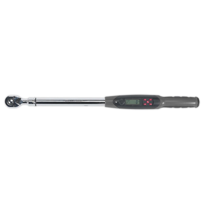 Sealey Angle Torque Wrench Digital 1/2"Sq Drive 20-200Nm(14.7-147.5lb.ft) STW306 Sealey - Dynamic Drive