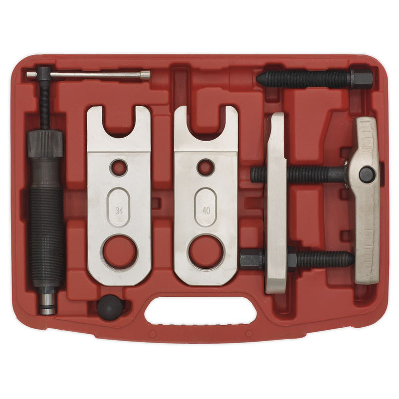 Sealey Ball Joint Splitter Hydraulic & Manual 9pc Commercial VS3814 Sealey - Dynamic Drive