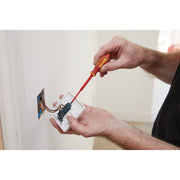 Draper XP1000 VDE Slimline Plain Slot Screwdriver, 3.5 x 100mm 02159 Draper - Dynamic Drive