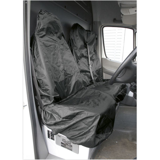Sealey Van Seat Protector Set 2pc Heavy-Duty CSC7 Sealey - Dynamic Drive