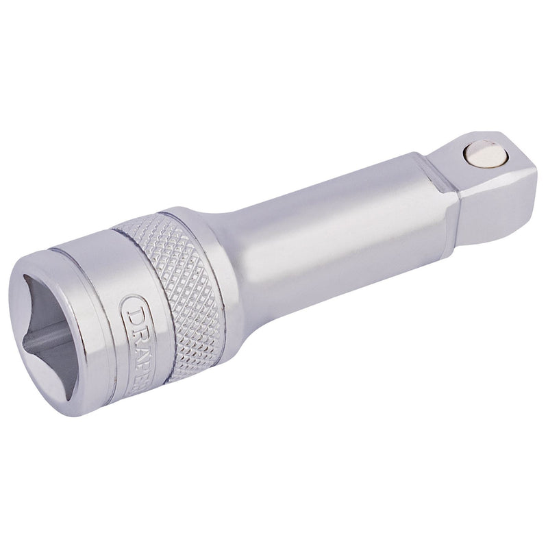 Draper Satin Chrome Wobble Extension Bar, 1/2" Sq. Dr., 75mm 16761 Draper - Dynamic Drive