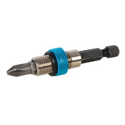 Silverline Magnetic Drywall Bit Holder 1/4" Hex Drive Shank Drill Screw Driver Silverline  - Dynamic Drive