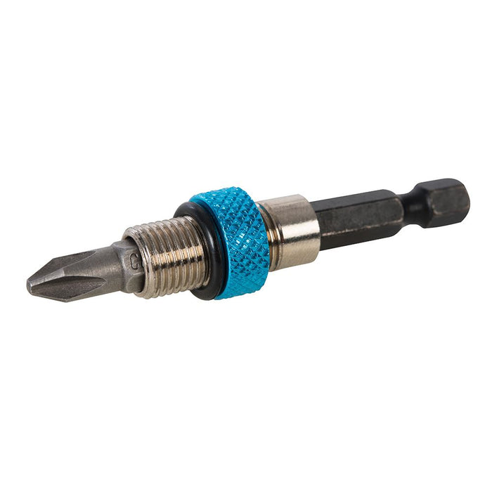 Silverline Magnetic Drywall Bit Holder 1/4" Hex Drive Shank Drill Screw Driver Silverline  - Dynamic Drive