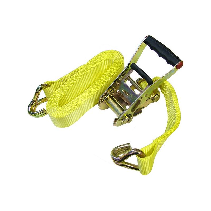 Faithfull Ratchet Tie-Down 8m x 50mm Trucker Breaking Strain 4000kg Faithfull - Dynamic Drive