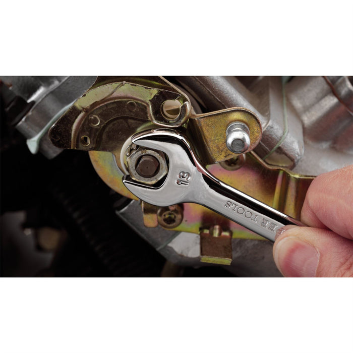 Draper HI-TORQ Metric Stubby Combination Spanner Set (7 Piece) Draper - Dynamic Drive