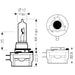 Ring R920 H8B Bulb, 12 V Ring Automotive - Dynamic Drive