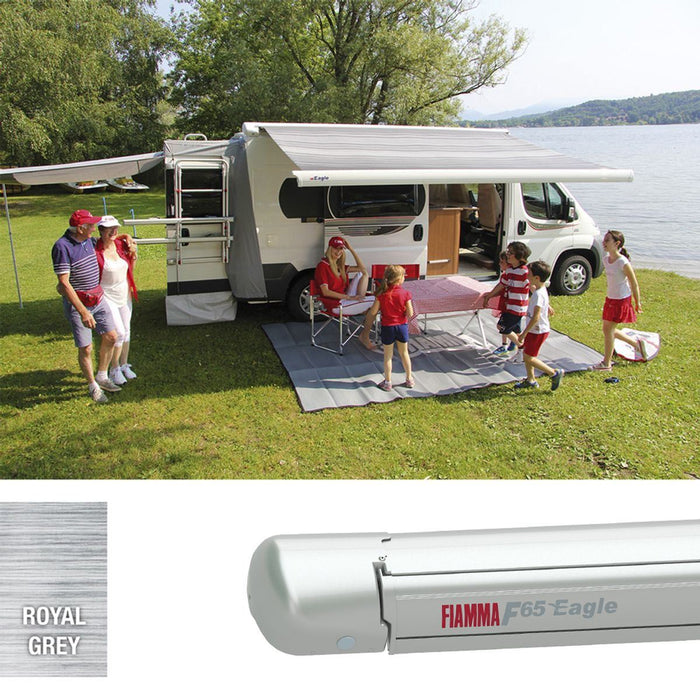 Fiamma F65 Eagle 400 Awning, Titanium Royal Grey Fiamma - Dynamic Drive