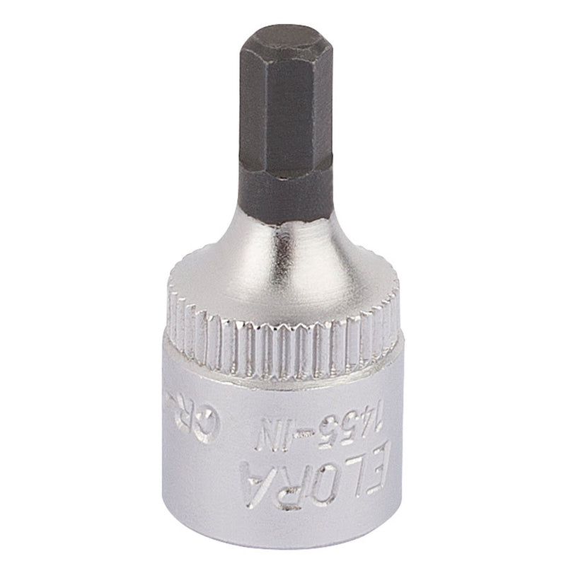 Draper Elora Hexagon Screwdriver Socket, 1/4" Sq. Dr., 4mm 11125 Draper - Dynamic Drive