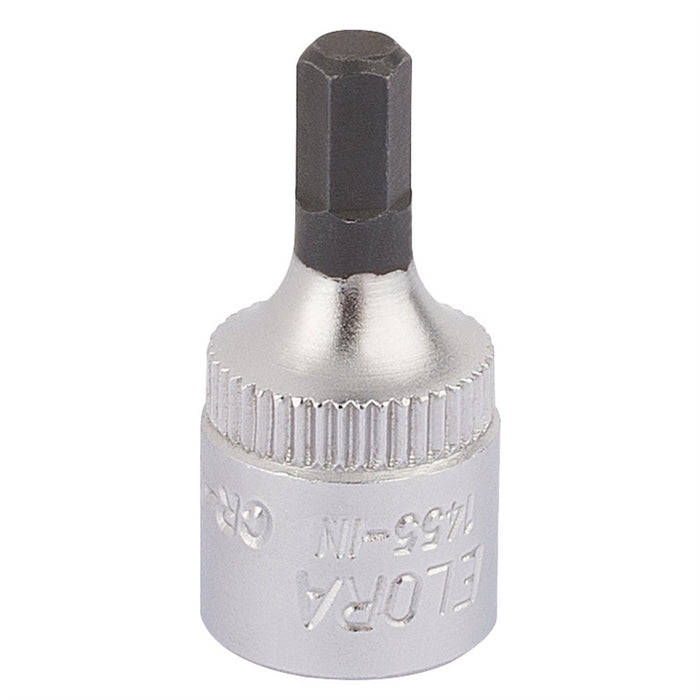 Draper Elora Hexagon Screwdriver Socket, 1/4" Sq. Dr., 4mm 11125 Draper - Dynamic Drive