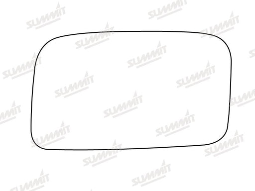 Summit Stick-On Standard Mirror Glass fits VW Jetta Mk3 LHS Summit - Dynamic Drive
