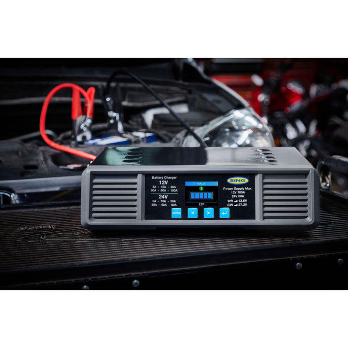 Ring Smart Charge Pro 100A 12/24V Ring Automotive - Dynamic Drive