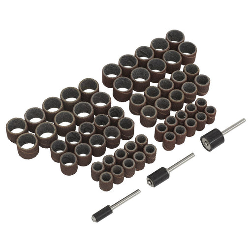 Sealey Rotary Tool Sanding Bands Set 63pc RTA63SB Sealey - Dynamic Drive