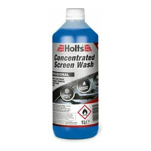 Holts High Visibility Concentrated Screen Wash 1L Dirt & Traffic Film Car Van Holts - Dynamic Drive