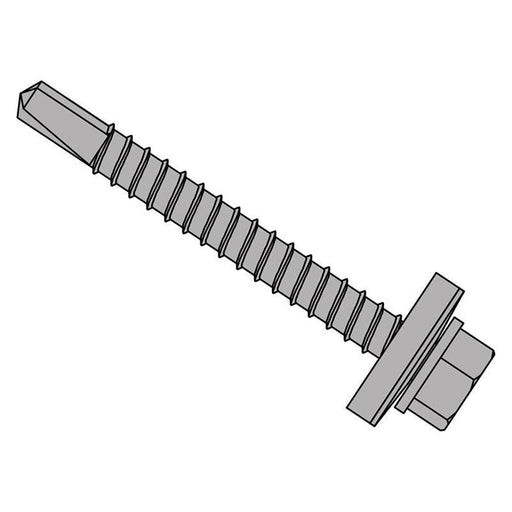 Forgefix TechFast Roofing Sheet to Steel Hex Screw & Washer No.3 Tip 5.5 x 100mm Box 100 ForgeFix - Dynamic Drive