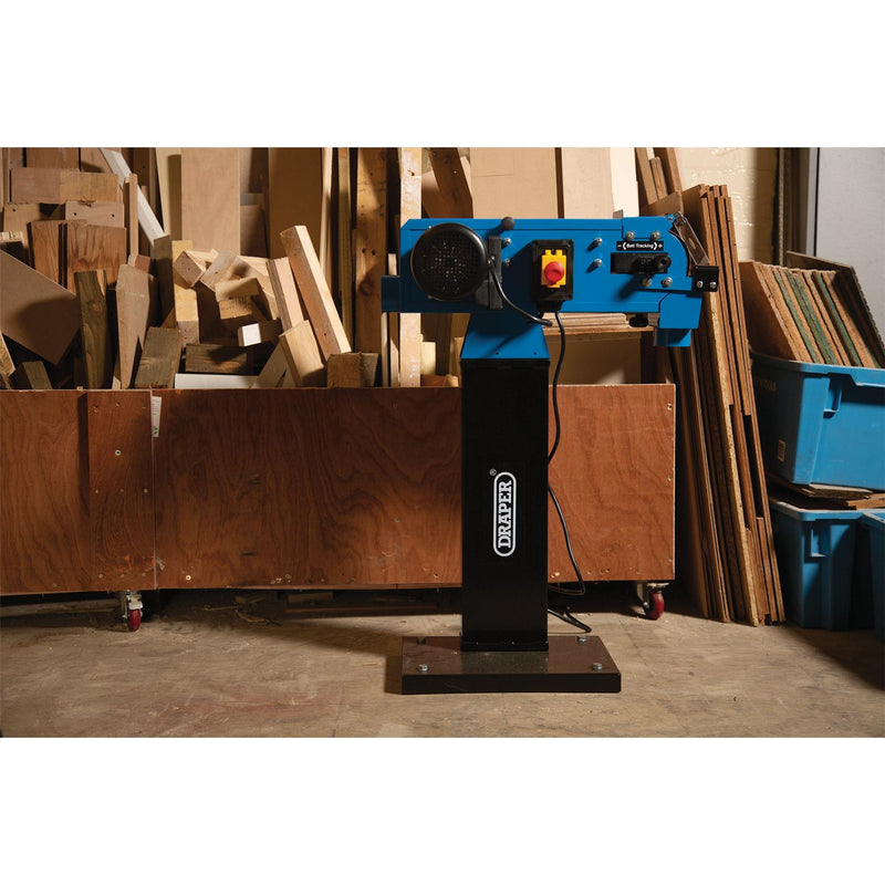 Draper 230V Belt Linisher, 100mm, 1500W 98421 Draper - Dynamic Drive