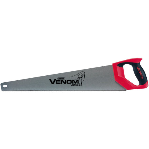 Draper Venom Second Fix Triple Ground Handsaw, 550mm, 11tpi/12ppi Draper - Dynamic Drive
