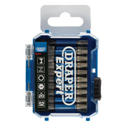 Draper Expert TX-STAR Impact Screwdriver Bits, T25 x 50mm, 1/4" Hex (Pack of 20) Draper - Dynamic Drive