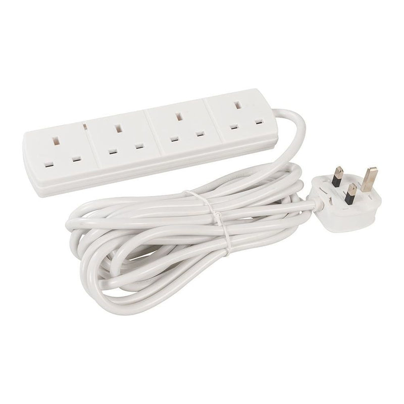 Powermaster Extension Lead with Neon Indicator 230V 4-Gang 5m PowerMaster - Dynamic Drive