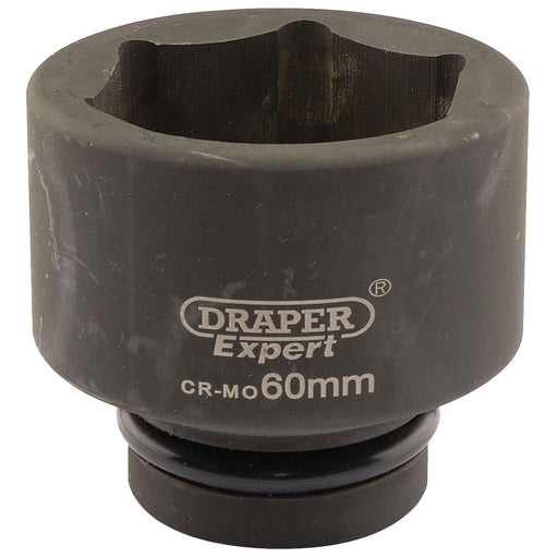 Draper Expert HI-TORQ 6 Point Impact Socket, 1" Sq. Dr., 60mm 05129 Draper - Dynamic Drive