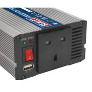 Sealey Power Inverter Pure Sine Wave 300W 12V DC 230V ~ 50Hz PSI300 Sealey - Dynamic Drive