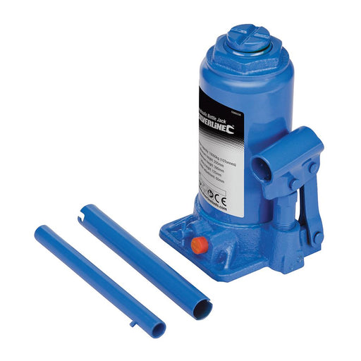 Silverline Hydraulic Bottle Jack 10 Tonne Silverline - Dynamic Drive