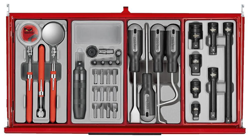 Teng Tools 26" PRO35™ Mega Master tool kit, 1033 pieces, red Town Tools - Dynamic Drive